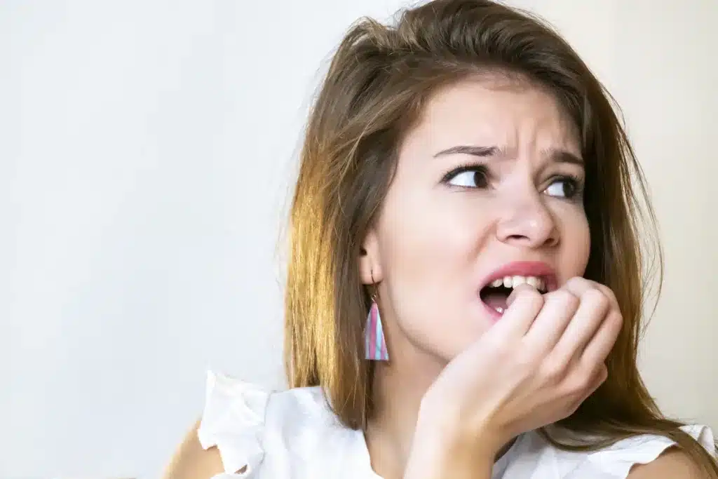 femme qui angoisse - soin énergétique